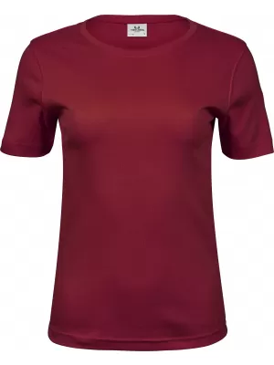 Дамска тениска TEE JAYS | TJ 580 НАСИТЕНО ЧЕРВЕНО
