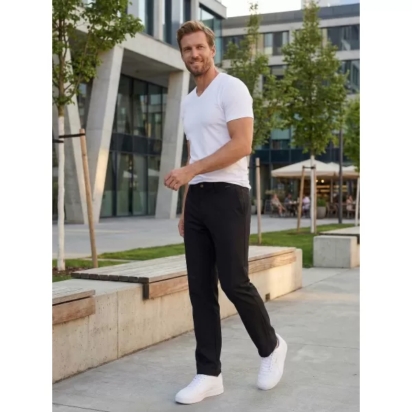  Мъжки панталон ALTISPORT ATS TROUSER CLASSIC-FIT ЧЕРЕН 