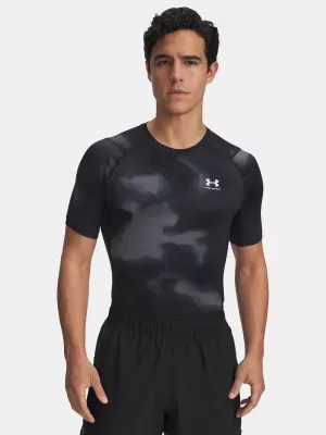 Мъжка тениска UNDER ARMOUR UA HG ARMOUR PRINTED SS 1383321-003 ЧЕРЕН