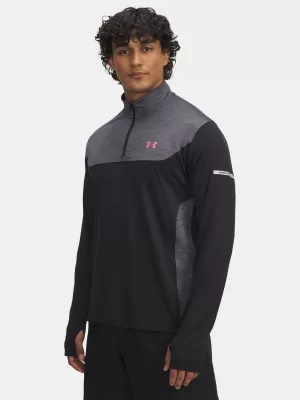 Мъжка тениска UNDER ARMOUR UA TECH UTILITY 1/4 ZIP 6004963-001 ЧЕРЕН