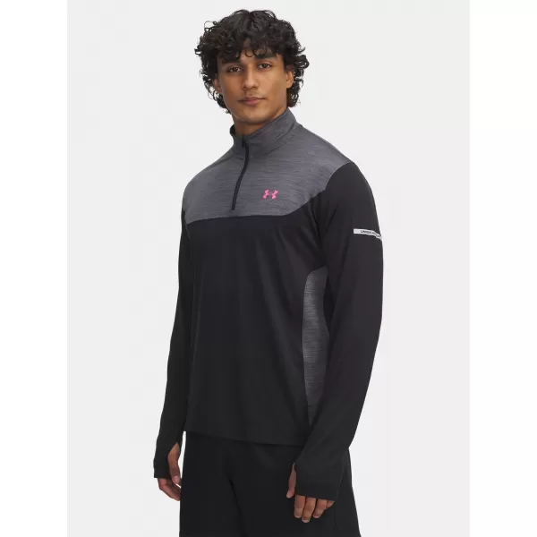  Мъжка тениска UNDER ARMOUR UA TECH UTILITY 1/4 ZIP 6004963-001 ЧЕРЕН 