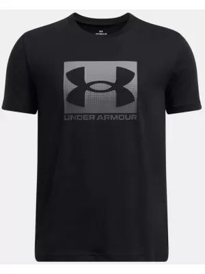 Момчешка тениска UNDER ARMOUR UA B BOXED SPORTS UPDATE SS 1388672-001 ЧЕРЕН