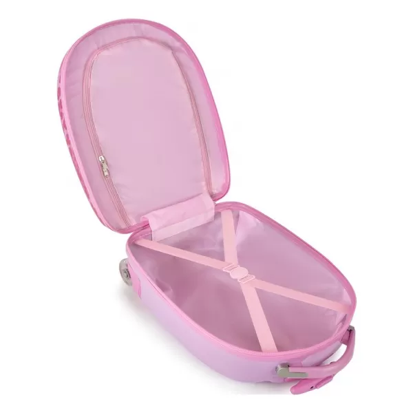  куфар HEYS KIDS PINK LEOPARD РОЗОВ ЛЕОПАРД 