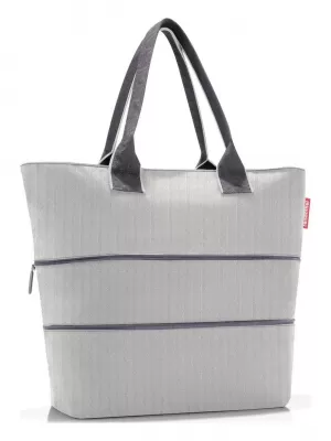 Дамска чанта REISENTHEL SHOPPER E1 СИВО КАТО РИБЕНА КОСТ