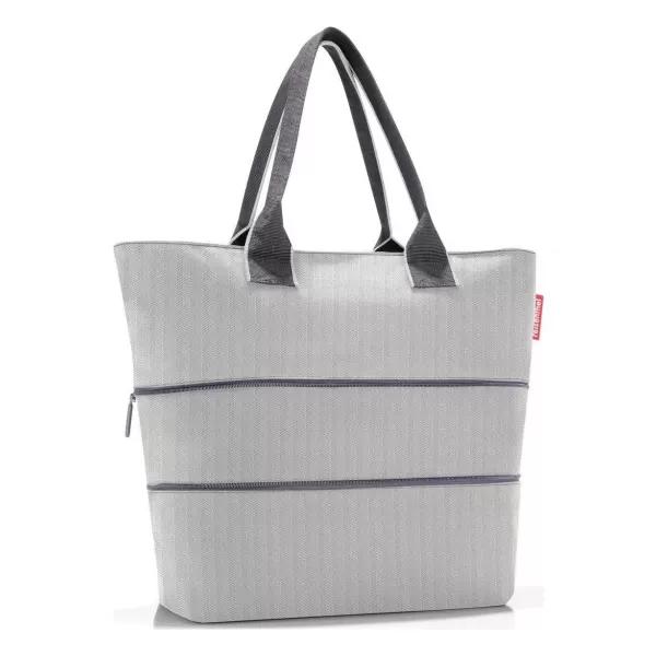  Дамска чанта REISENTHEL SHOPPER E1 СИВО КАТО РИБЕНА КОСТ 