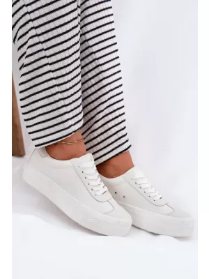 Дамски маратонки BIG STAR RR274337 WHITE Big Star Shoes