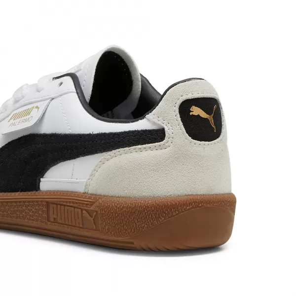  Бебешки обувки PUMA PALERMO LTH JR 39727501 PUMA WHITE/VAPOR GREY/GUM 