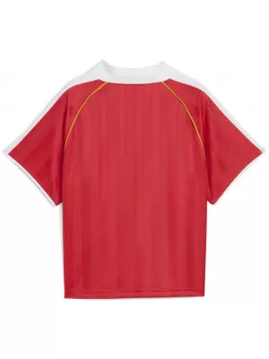 Дамско трико PUMA T7 RELAXED FOOTBALL JERSEY 63215711 ЗА ВСИЧКИ ВРЕМЕНА ЧЕРВЕНО