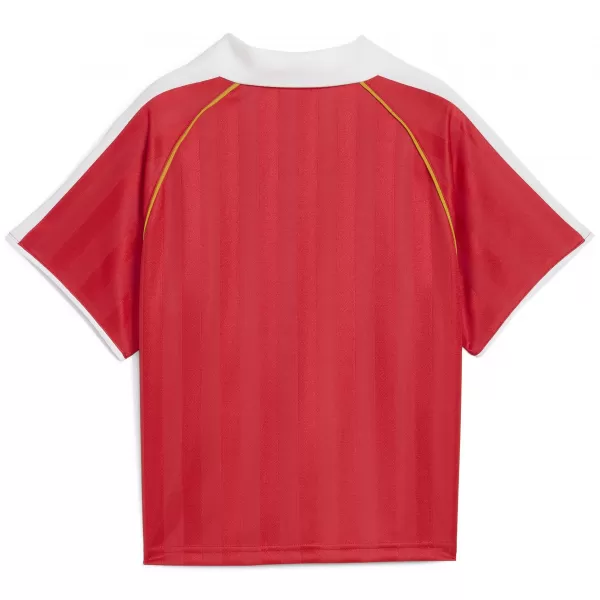  Дамско трико PUMA T7 RELAXED FOOTBALL JERSEY 63215711 ЗА ВСИЧКИ ВРЕМЕНА ЧЕРВЕНО 