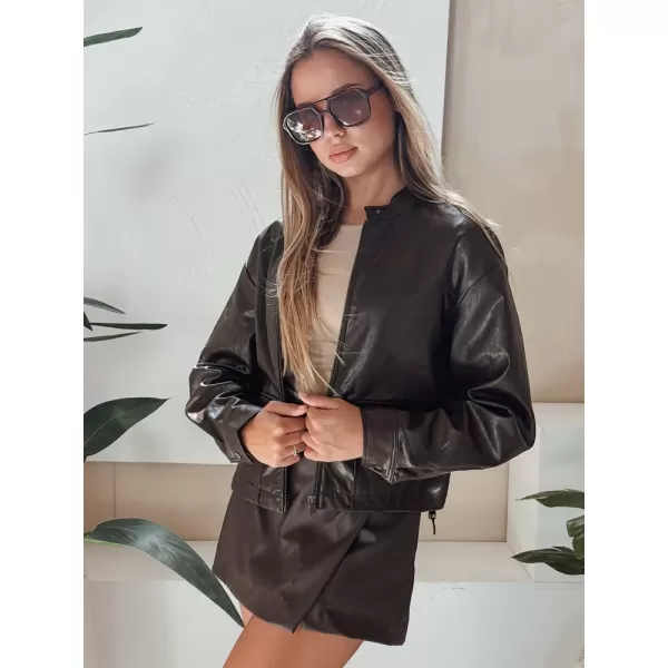  Дамско яке DSTREET TY5220 КАФЯВО 