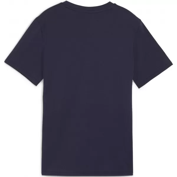  T -shirt PUMA TEAMGOAL CASUALS TEE JR 658616_06 ВМС/ПУМА ПУМА УАЙТ 