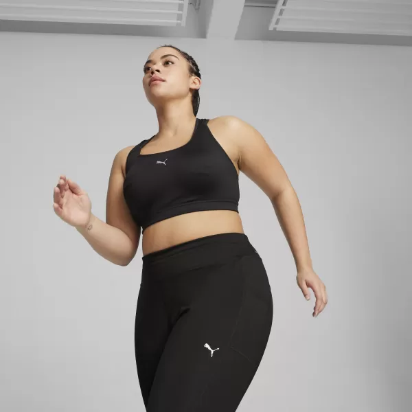  Дамски сутиен PUMA 4KEEPS RUN BRA - MID 52495301 PUMA BLACK 