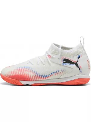 Бебешки обувки PUMA FUTURE 8 MATCH IT + MID JR 10861701 WHITE/ БЯЛО/ПУМА ЧЕРНО/СВЕТЕЩО ЧЕРВЕНО
