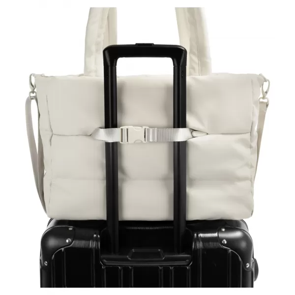  Чанта HEYS PUFFER TRAVEL TOTE МРЪСНО БЯЛО 