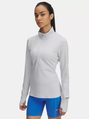 Дамска тениска UNDER ARMOUR UA LAUNCH PRO HALF ZIP 1379349-014 СИВО