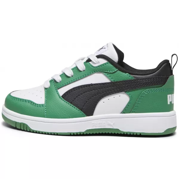  Ботуши PUMA REBOUND V6 LO PS 39383405 PUMA WHITE/PUMA BLACK/GREEN 