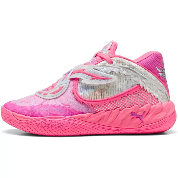  Мъжки обувки PUMA MB.05 WORLD TOUR 31212901 СЛЪНЦЕТО УДАРЕНО/ЧИСТА МАГЕНТА 