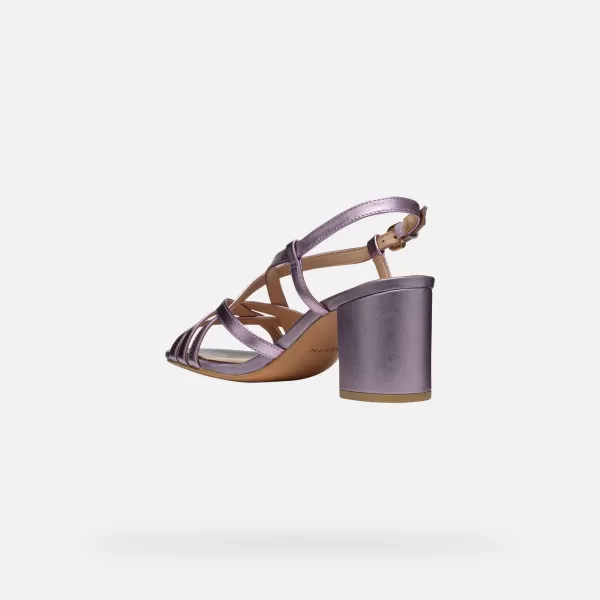  Дамски сандали GEOX VIRNILISA 65 S ЛИЛАВО 