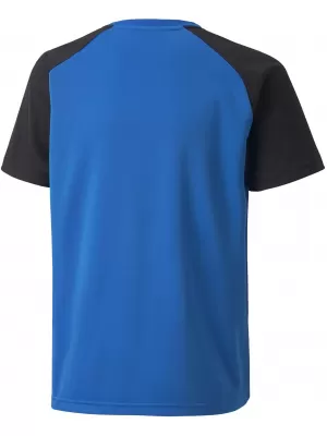 Детска фланелка PUMA TEAMPACER JERSEY JR 70492602 ЕЛЕКТРИЧЕСКО СИНЬО / ЧЕРНО / БЯЛО