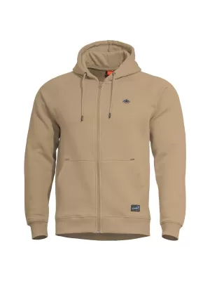 Суичър PENTAGON PHAETON HOOD ZIP SWEATER K09021 ТЕН КАФЯВО