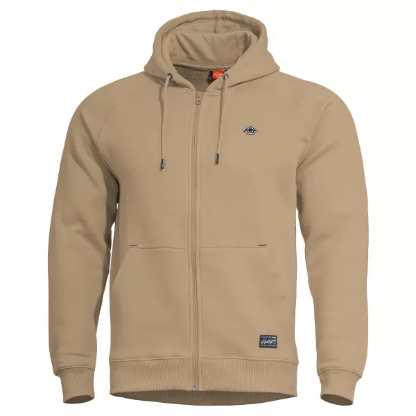  Суичър PENTAGON PHAETON HOOD ZIP SWEATER K09021 ТЕН КАФЯВО 