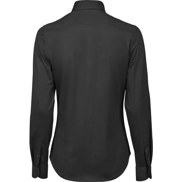  Дамска риза TEE JAYS | TJ 4031 ЧЕРЕН 