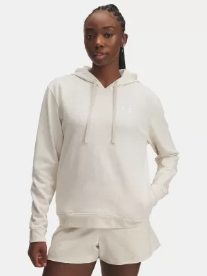 Дамски суичър UNDER ARMOUR UA RIVAL TERRY HOODIE 6005511-783 КАФЯВО