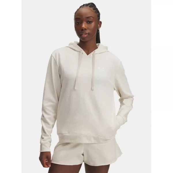  Дамски суичър UNDER ARMOUR UA RIVAL TERRY HOODIE 6005511-783 КАФЯВО 
