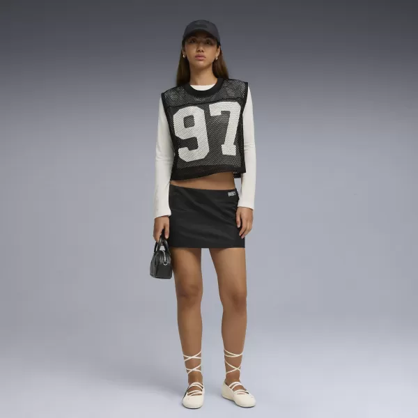  Дамска пола PUMA X ROSÉ MICRO MINI SKIRT 63379801 PUMA BLACK 