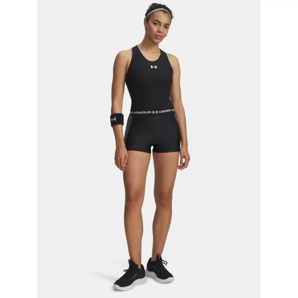  Дамски шорти UNDER ARMOUR UA HG RIB SHORTY 6004852-001 ЧЕРЕН 