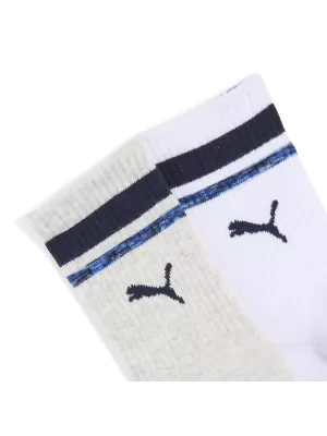 Чорапи PUMA BOYS HERITAGE STRIPE CR 94722701 БЯЛО/СИНЬО