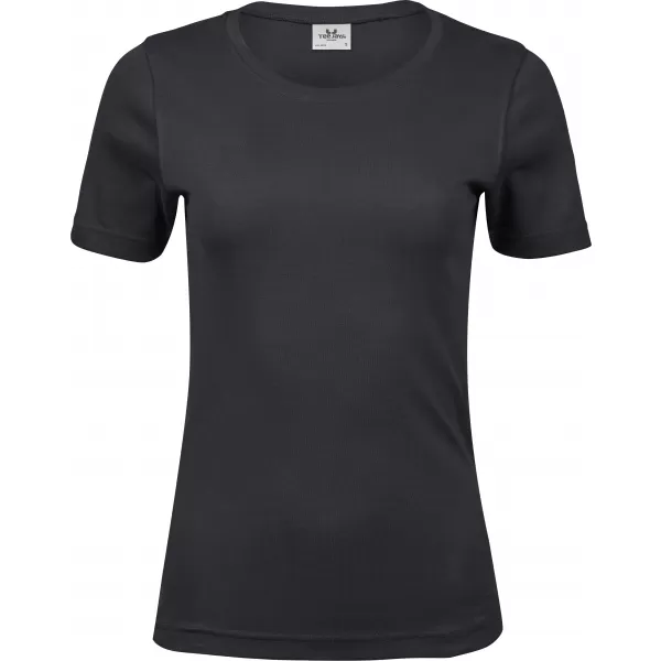  Дамска тениска TEE JAYS | TJ 580 ТЪМНО СИВО 