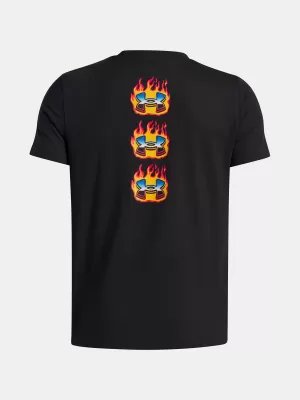 Момчешка тениска UNDER ARMOUR UA FLAME WM SS 6005059-001 ЧЕРЕН