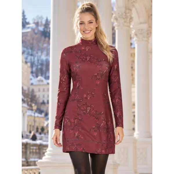  Turtleneck ALTISPORT GWENITH БУРГУНДИЯ 