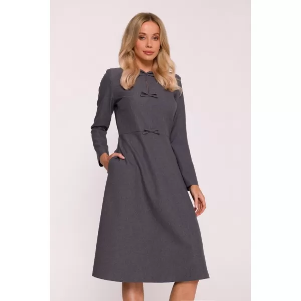  Рокля STYLOVE S413 СИВО 