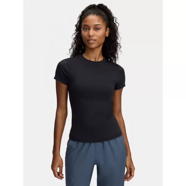  Дамска тениска UNDER ARMOUR MERIDIAN CORE SS 6000341-001 ЧЕРЕН 