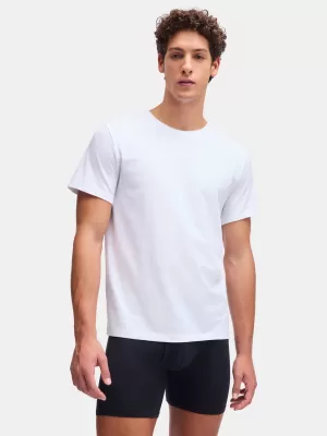 Мъжка тениска UNDER ARMOUR M UA PERF COTTON CREW NECK-2PK 6007621-100 БЯЛО