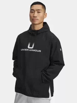 Мъжки суичър UNDER ARMOUR UA UNSTOPPABLE WVN HOODIE 6003864-001 ЧЕРЕН