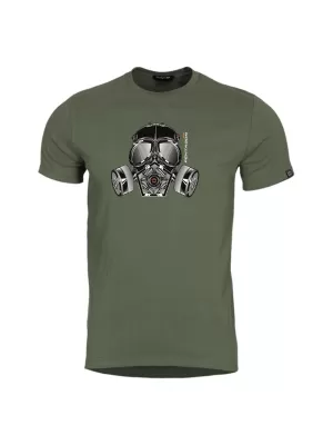 тениска PENTAGON AGERON GAS MASK K09012 МАСЛИНЕНО ЗЕЛЕНО
