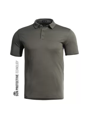 Мъжка тениска с яка PENTAGON VANQUISH POLO SHIRT K09048 КАФЯВО СИВО