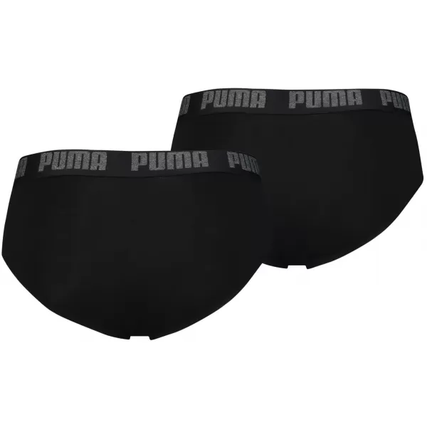  Мъжки брифи PUMA BASIC BRIEF 2P 88910006 ЧЕРНО/ЧЕРНО 