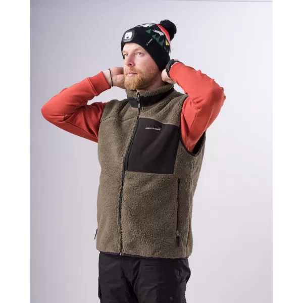  Мъжка жилетка PENTAGON SUMMIT SHERPA FLEECE VEST K04016 КАФЯВО СИВО 