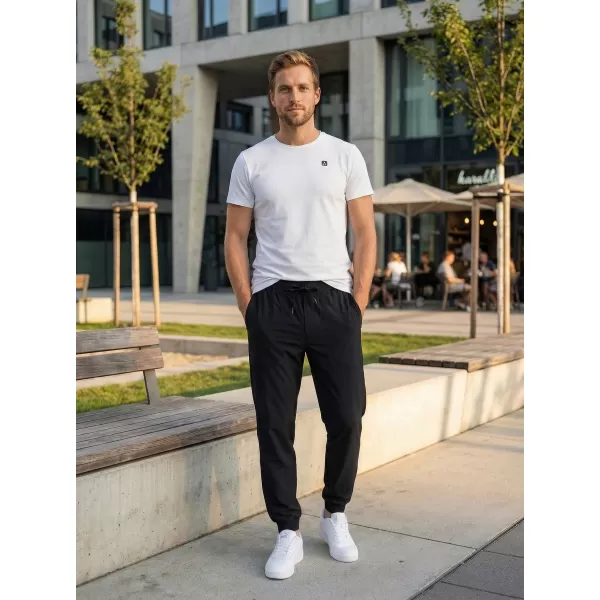 Мъжки панталон ALTISPORT ATS JOGGER CLASSIC - FIT ЧЕРЕН 