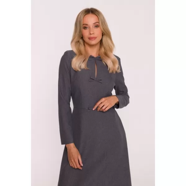  Рокля STYLOVE S413 СИВО 