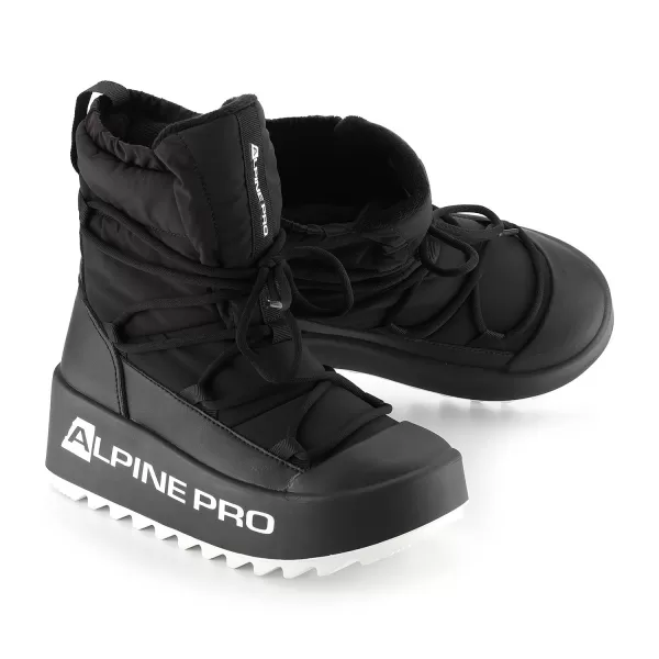  Женски ботуши ALPINE PRO PRIBA ЧЕРНО 