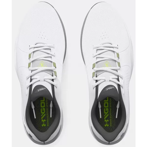  Мъжки обувки UNDER ARMOUR UA DRIVE PRO WIDE 3026919-100 БЯЛО 