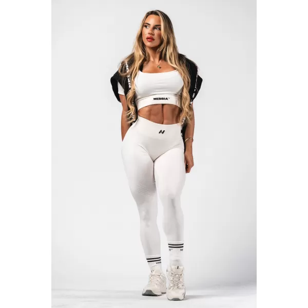  Оформящ безшевен клин с максимално лицеви опори FLOW SEAMLESS 497 CREAM Nebbia 