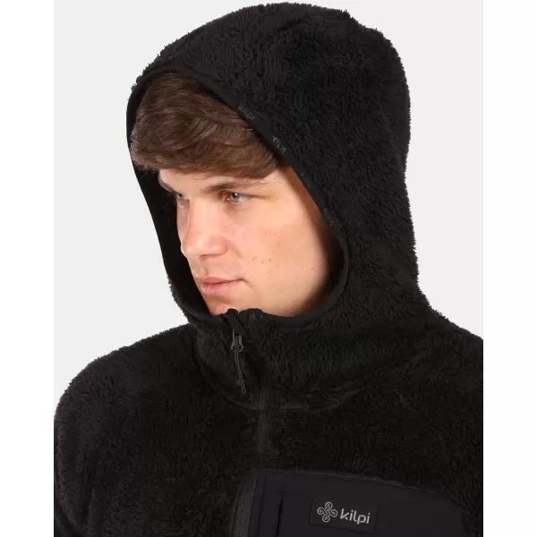  Мъжки суичър за руно KILPI NORKA-M ZM0204KI ЧЕРНО 