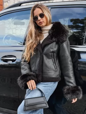 Дамско яке DSTREET TY5244 ЧЕРЕН