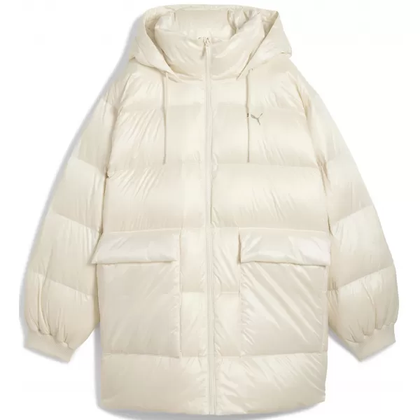  Дамско палто PUMA STYLE HOODED DOWN JACKET 68838987 АЛПИЙСКИ СНЯГ 
